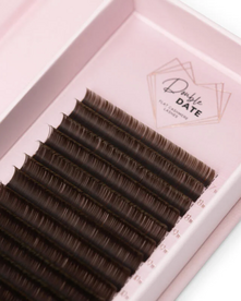 Brown Lashes double date Flat oh my lash