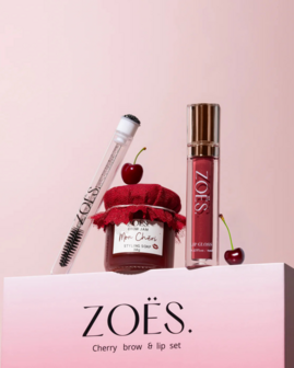Zoes browjam lipgloss mon cherie