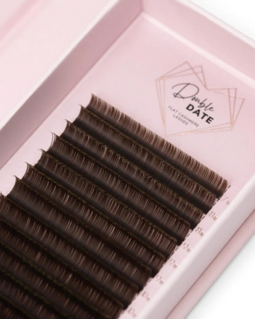 Brown Lashes double date Flat oh my lash