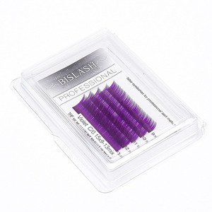 Bis colour lashes mini tray. Div. kleuren