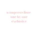 Wimperstyliste one by one exclusive. 8 Dagen!