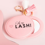Oh my Lash sleutelhanger met een spiegeltje en kwastje
