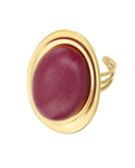 Statement Ring Burgundy