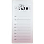Luxe Lash holder roze/wit